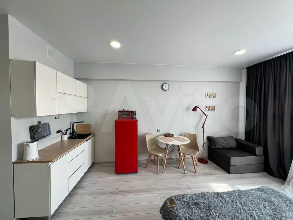 Апартаменты-студия, 27 м, 5/6 эт. - Фото 0
