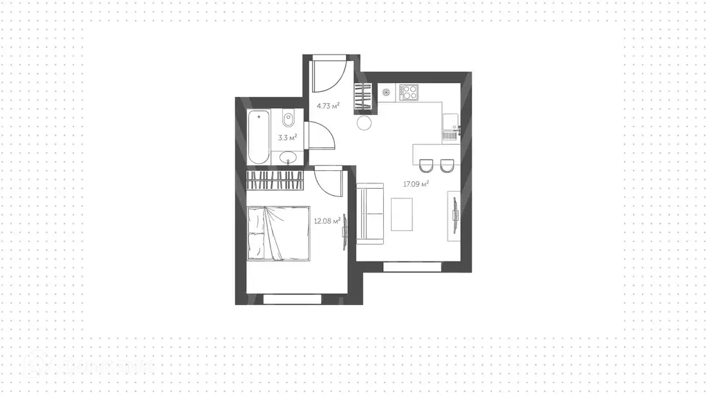 Продаётся 1-к квартира, 37.2 м - Фото 1