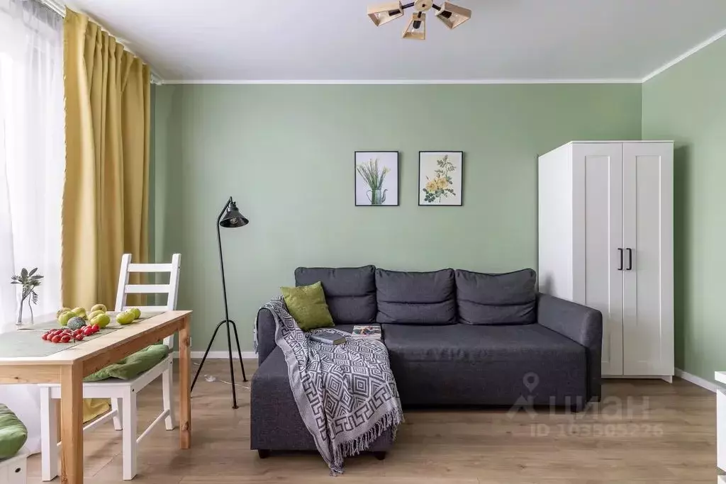 Студия Санкт-Петербург Комендантский просп., 58к1 (27.0 м) - Фото 1