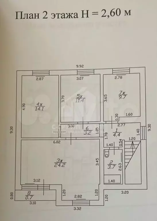 Дом 156 м на участке 12 сот. - Фото 1