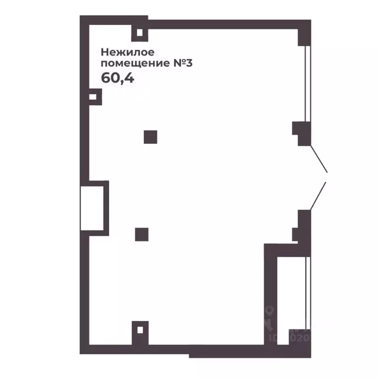 Помещение свободного назначения в Челябинская область, Челябинск ул. ... - Фото 1
