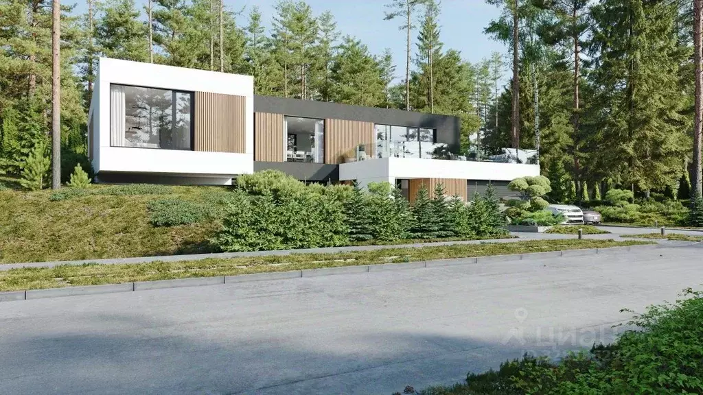 Дом в Ленинградская область, Выборгский район, Первомайское с/пос, ... - Фото 1