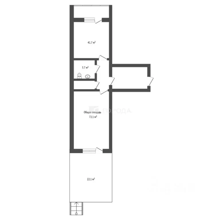 Офис в Новосибирская область, Новосибирск ул. Объединения, 4 (72 м) - Фото 2