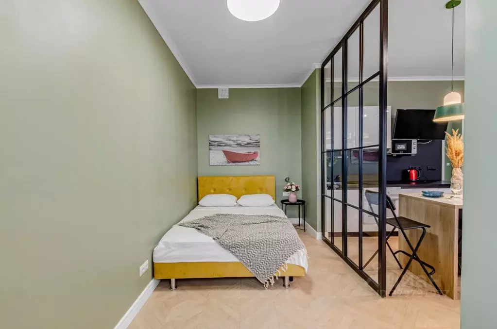 1-к кв. Татарстан, Казань ул. Оренбургский Тракт, 8Д (40.0 м) - Фото 2