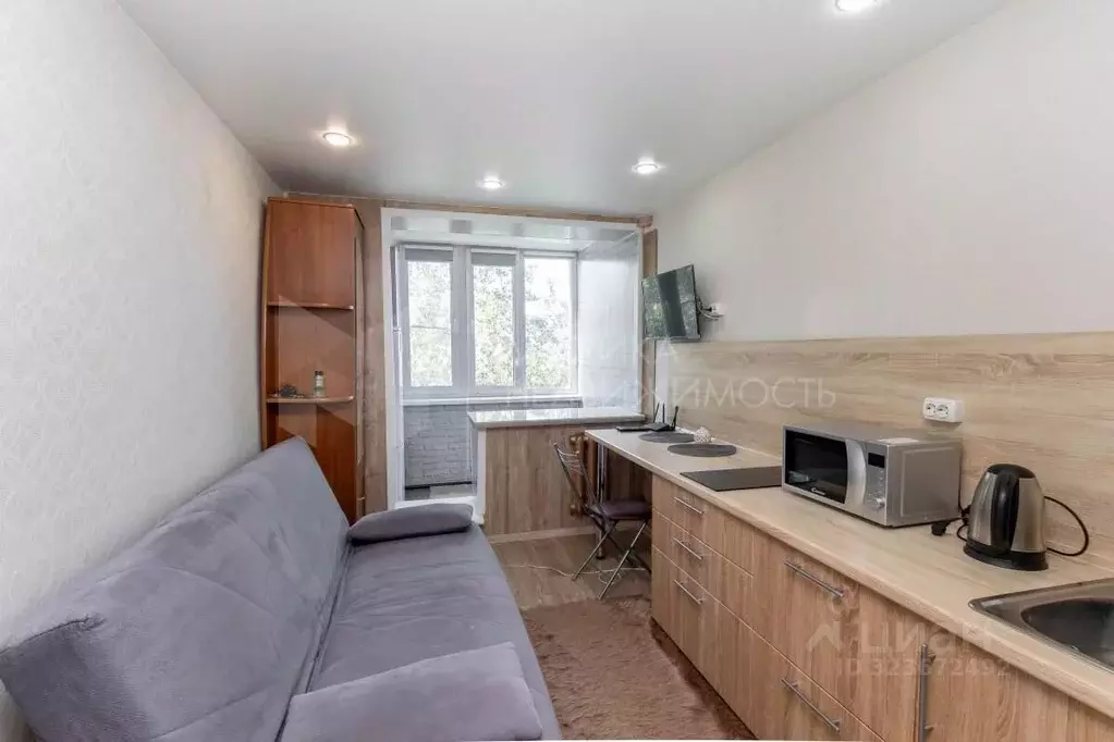 Студия Тюменская область, Тюмень ул. 30 лет Победы, 77 (12.7 м) - Фото 2