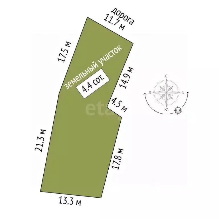 Участок в Мордовия, Саранск Отдых СНТ,  (4.42 сот.) - Фото 1