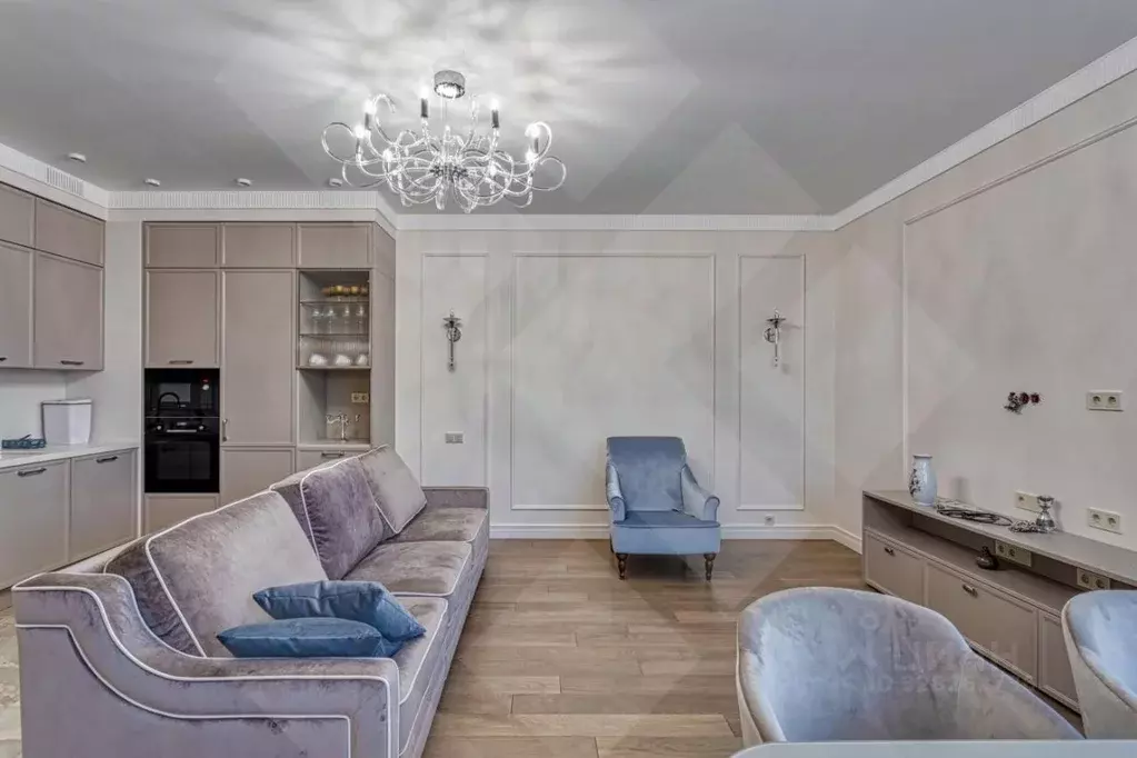 4-к кв. Москва 1-й Смоленский пер., 17 (142.7 м) - Фото 2