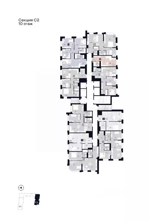 2-к кв. Москва Лодочная ул., 27К2 (65.5 м) - Фото 1