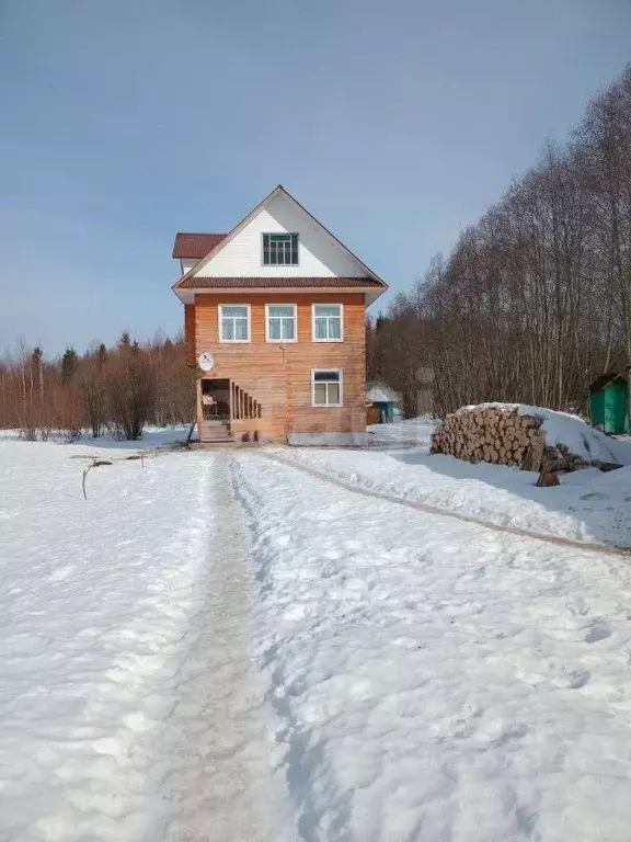Дом в Вологодская область, Кичменгско-Городецкий муниципальный округ, ... - Фото 0