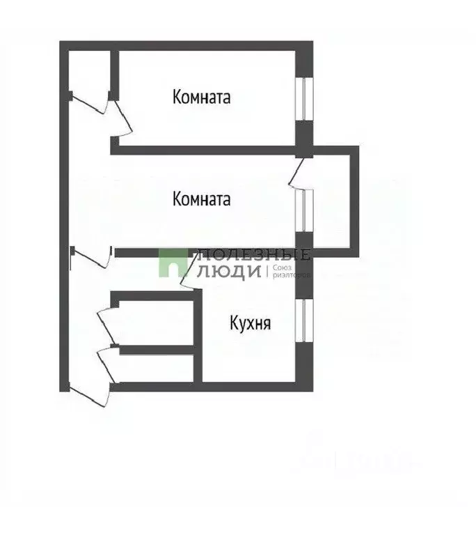 2-к кв. Бурятия, Улан-Удэ Краснофлотская ул., 22 (48.7 м) - Фото 1