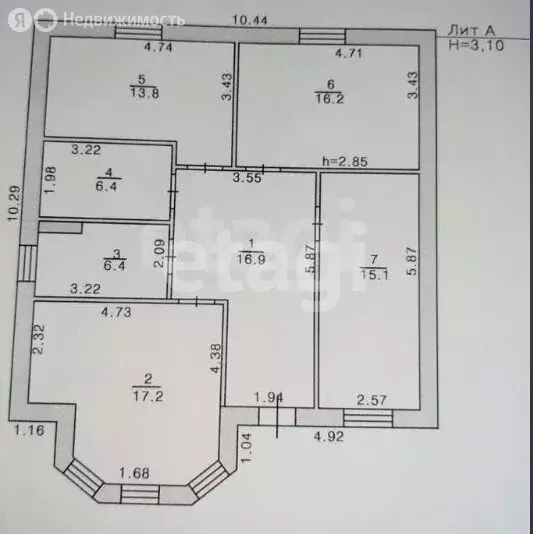 Дом в село Большой Хомутец, улица Стрельникова (96.4 м) - Фото 1
