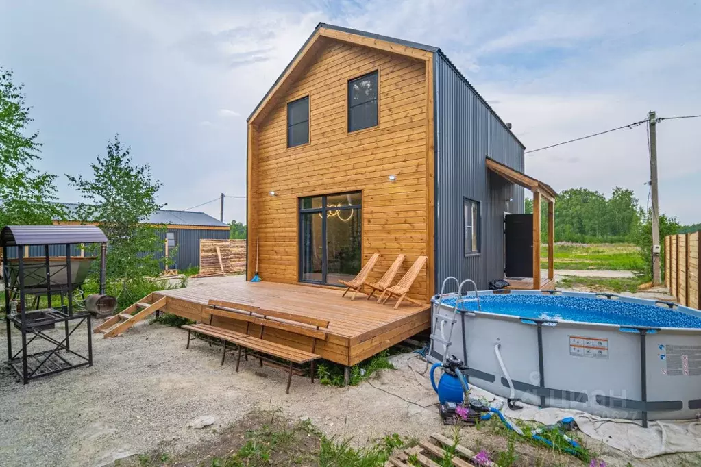 Дом в Челябинская область, Сосновский район, Краснопольское с/пос, д. ... - Фото 2