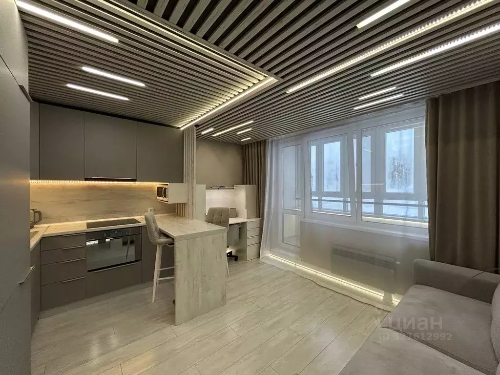 1-к кв. Башкортостан, Уфа ул. Воинов-Интернационалистов, 5 (27.5 м) - Фото 2