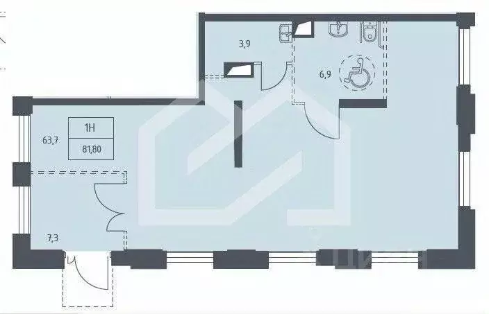 Торговая площадь в Московская область, Мытищи ул. Стрельбище Динамо, ... - Фото 2