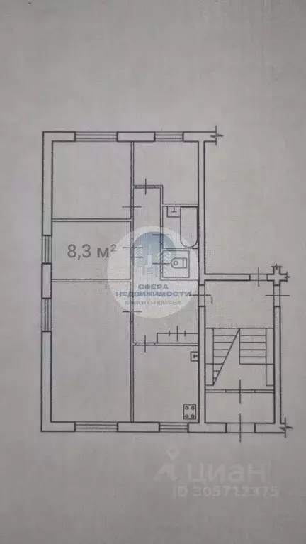 Комната Амурская область, Благовещенск Студенческая ул., 33 (8.3 м) - Фото 0