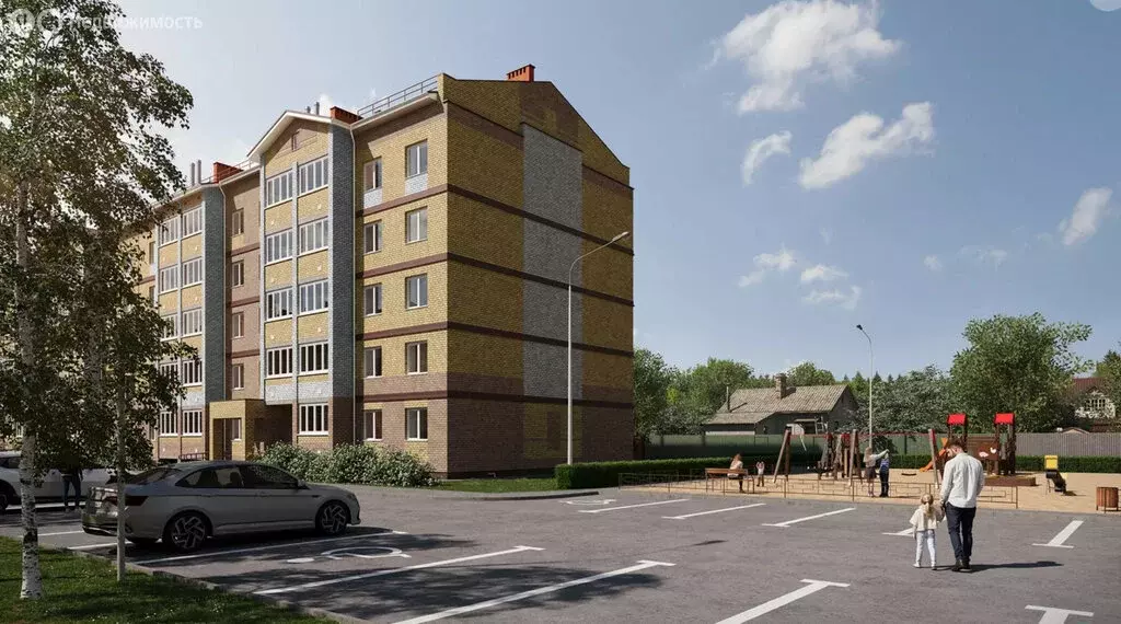 1-комнатная квартира: посёлок Новый, Новая улица, 10 (33.82 м) - Фото 1