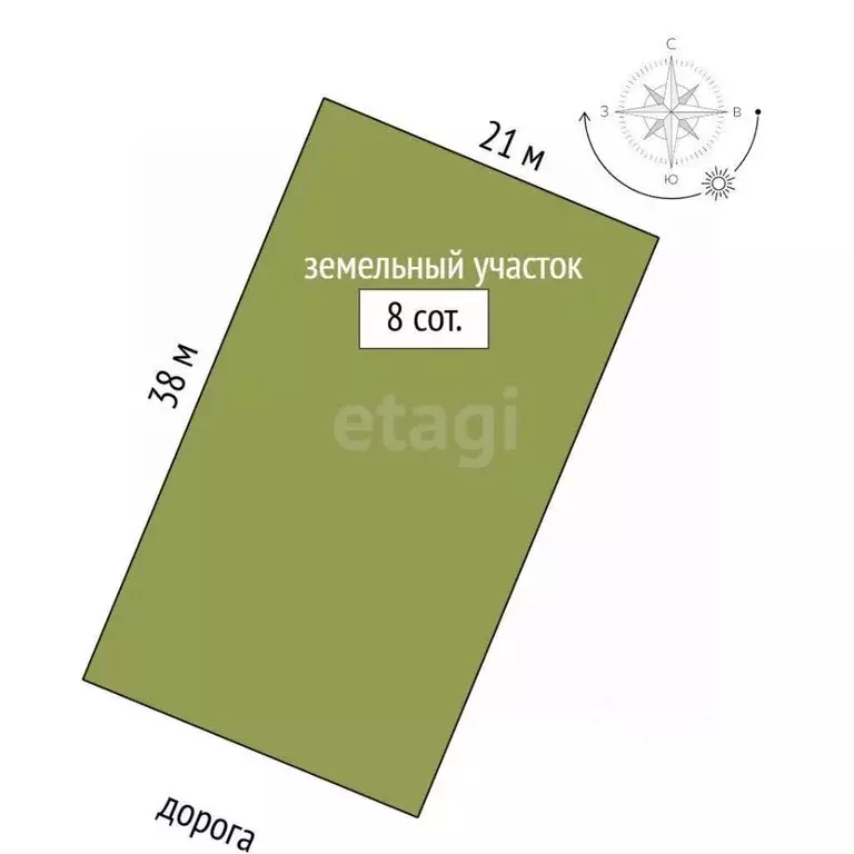 Участок в Крым, Ленинский район, Семисотское с/пос, Ак-Монай ТСН  (8.0 ... - Фото 2