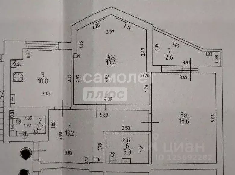 2-к кв. Калининградская область, Калининград ул. Горького, 170 (67.9 ... - Фото 2