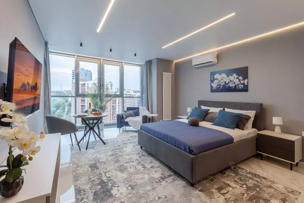 Студия Самарская область, Самара Ново-Садовая ул., 106Г (35.0 м) - Фото 1