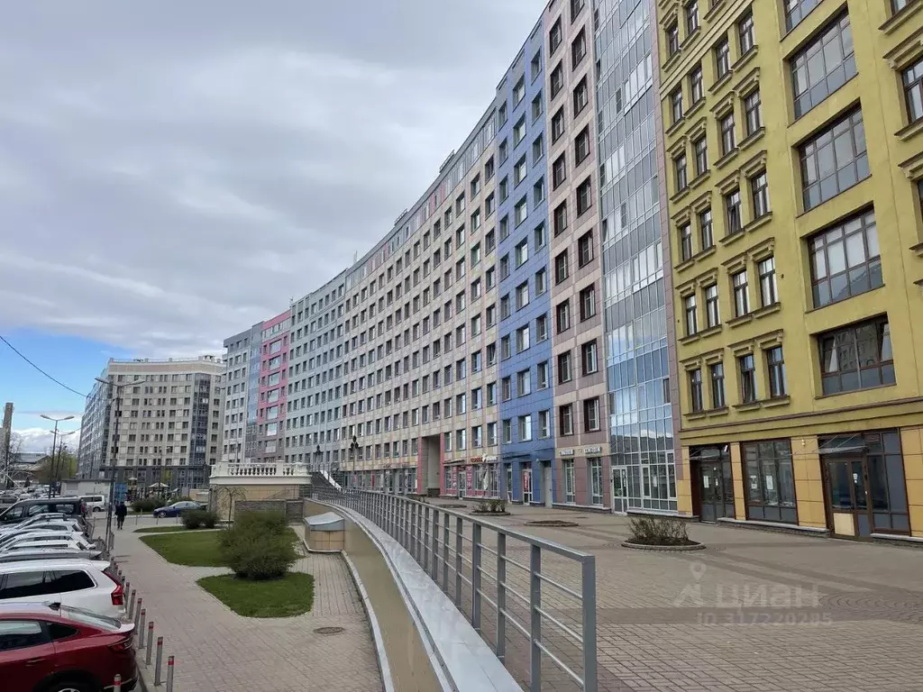 3-к кв. Санкт-Петербург наб. Реки Смоленки, 3к1 (103.0 м) - Фото 0