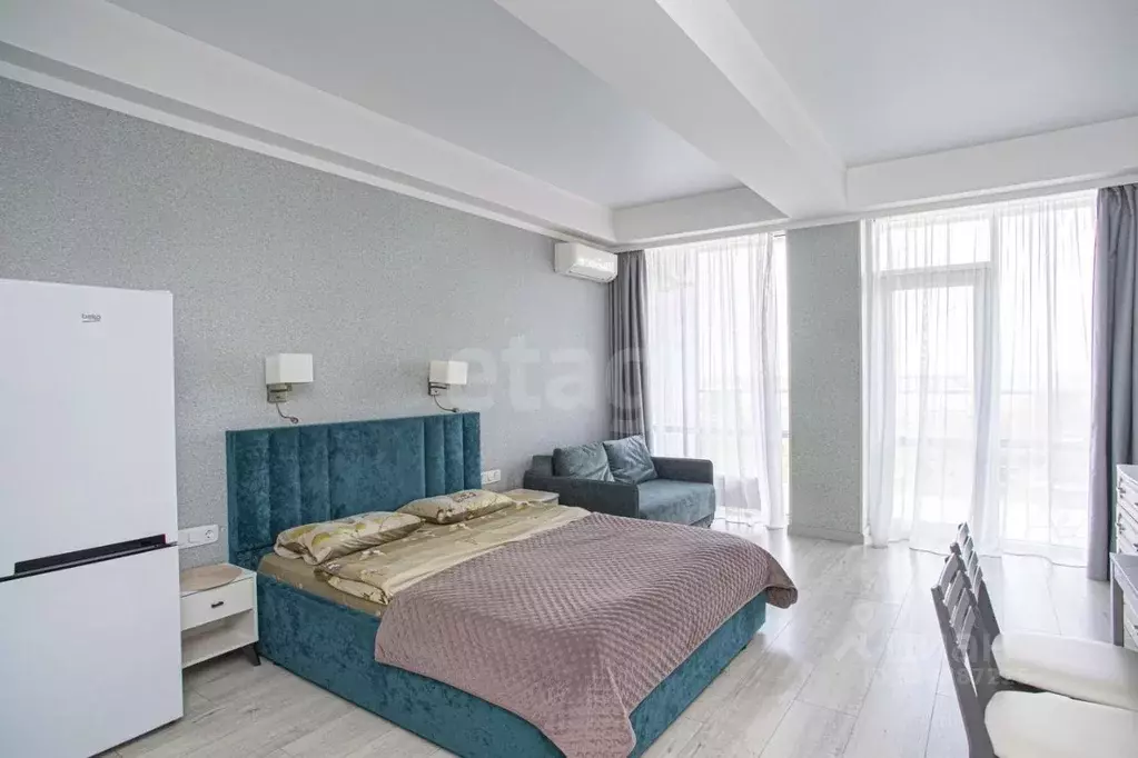 Студия Севастополь ул. Парковая, 7 (35.1 м) - Фото 1