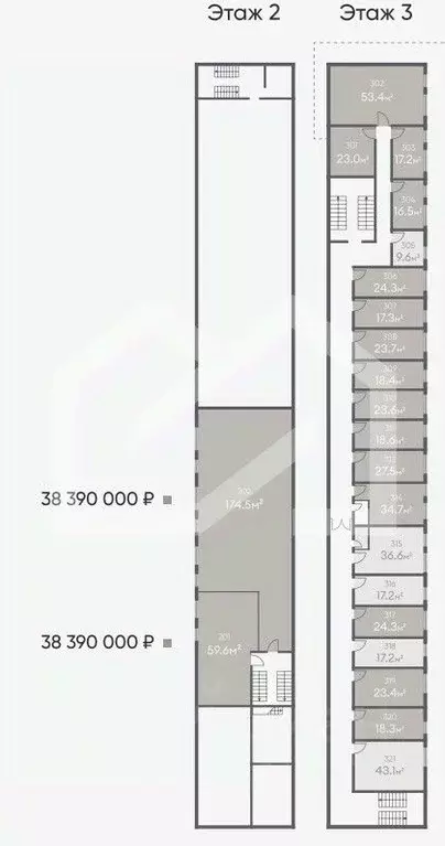Помещение свободного назначения в Москва Складочная ул., 1С5 (234 м) - Фото 2