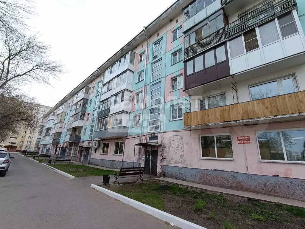 1-к. квартира, 30,6 м, 3/5 эт. - Фото 0