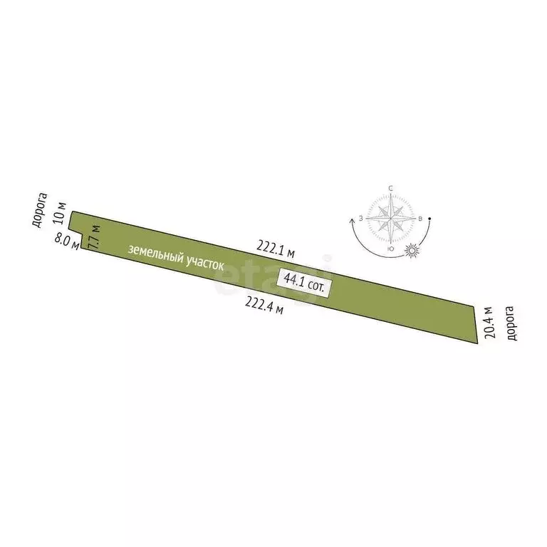 Дом в село Иска, Полевая улица (55.9 м) - Фото 1