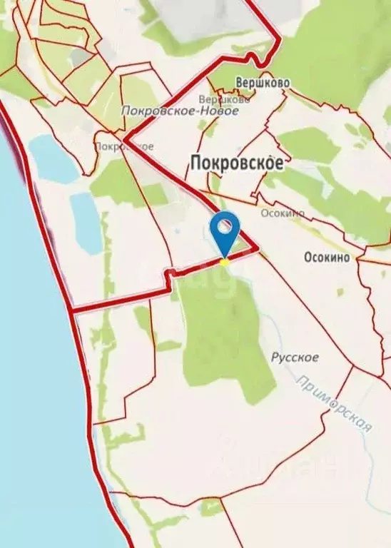 Участок в Калининградская область, Зеленоградский муниципальный округ, ... - Фото 1