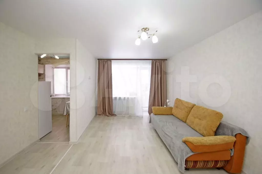 1-к. квартира, 31,8 м, 4/4 эт. - Фото 0