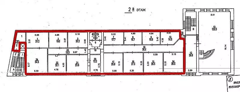 Офис (397 м) - Фото 1