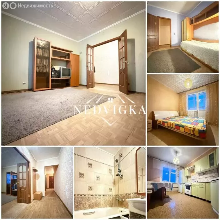 3-комнатная квартира: Мирный, улица Солдатова, 2 (66 м) - Фото 0
