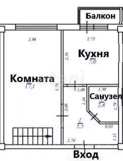 2-к кв. Сахалинская область, Южно-Сахалинск Большая Елань п/р, пер. ... - Фото 2