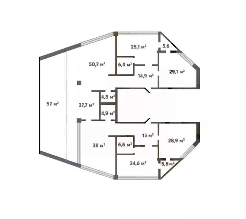 5-к кв. Крым, Ялта ул. Гоголя, 4 (355.0 м) - Фото 2