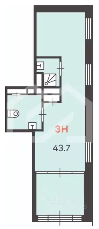 Помещение свободного назначения в Москва 9-я Парковая ул., 68 (44 м) - Фото 2
