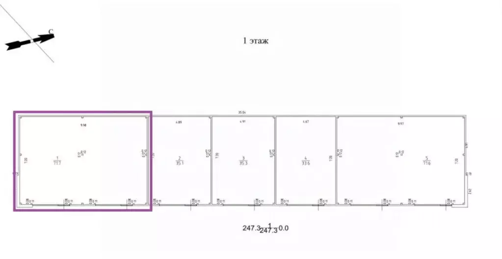 Помещение свободного назначения в Калининградская область, Янтарный ... - Фото 2