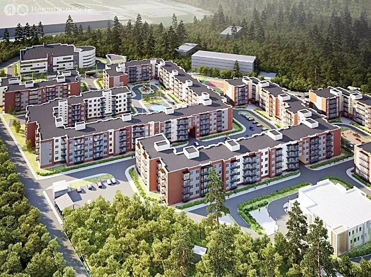 1-комнатная квартира: село Тарасовка, микрорайон Пушкарь, 1 (39 м) - Фото 1