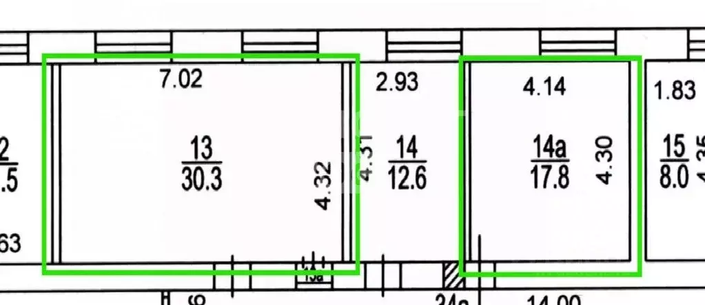 Помещение свободного назначения в Москва ул. Фадеева, 6С2 (30 м) - Фото 2