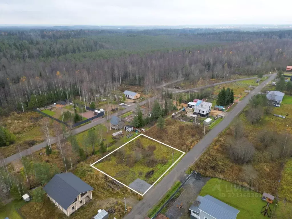 Участок в Ленинградская область, Всеволожский район, Лесколовское ... - Фото 1