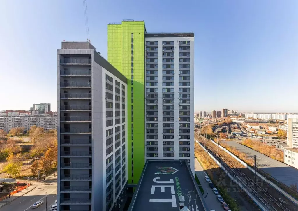 1-к кв. Новосибирская область, Новосибирск Железнодорожная ул., 15/1 ... - Фото 2