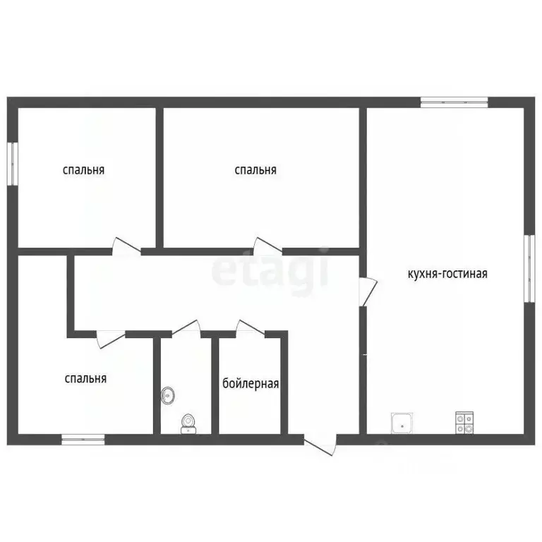 Дом в Московская область, Воскресенск городской округ, Хорлово пгт ул. ... - Фото 1