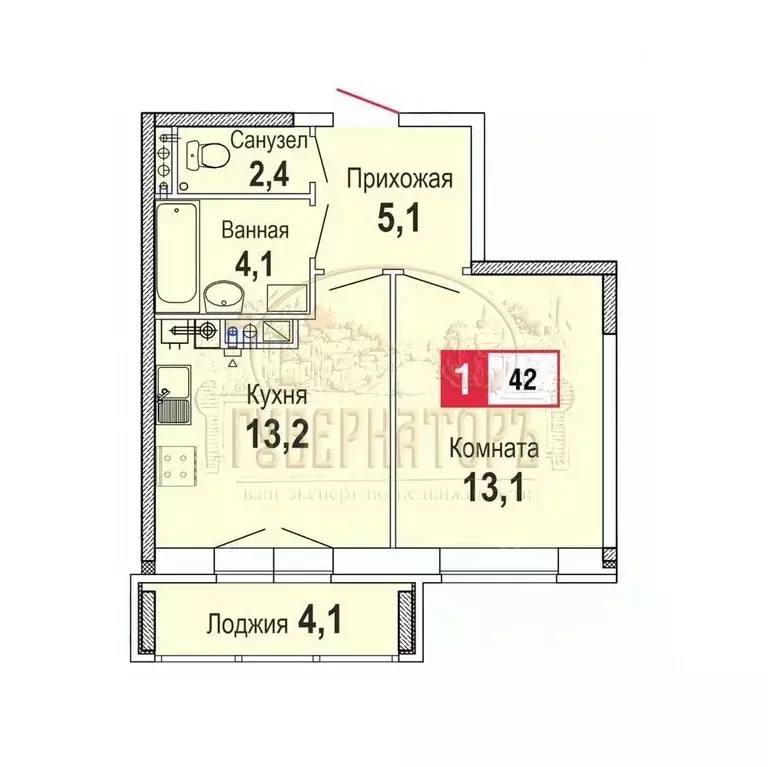 1-к кв. Тверская область, Калининский муниципальный округ, д. Палкино ... - Фото 2