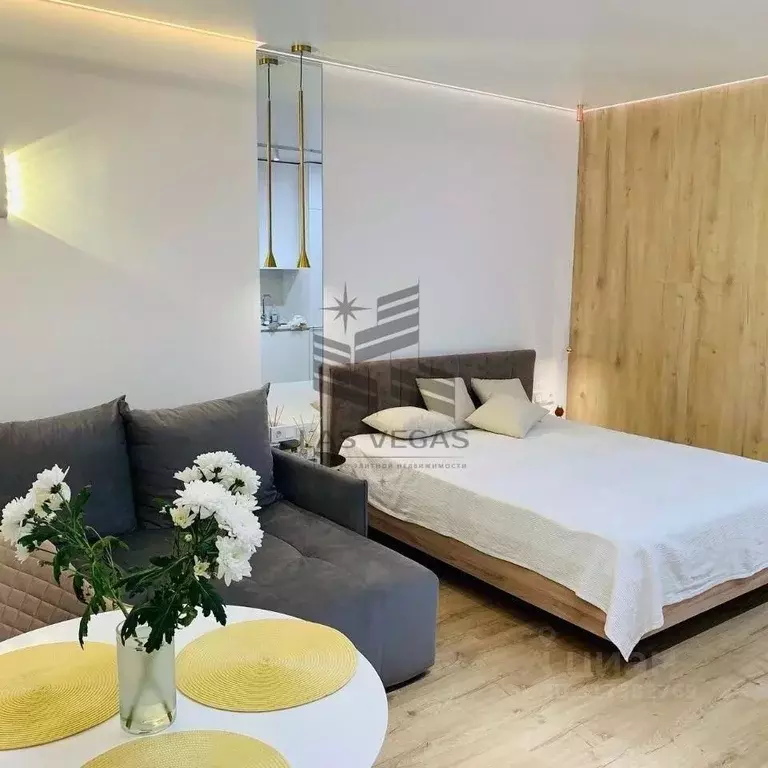 Студия Санкт-Петербург Уральская ул., 21к1 (35.0 м) - Фото 1