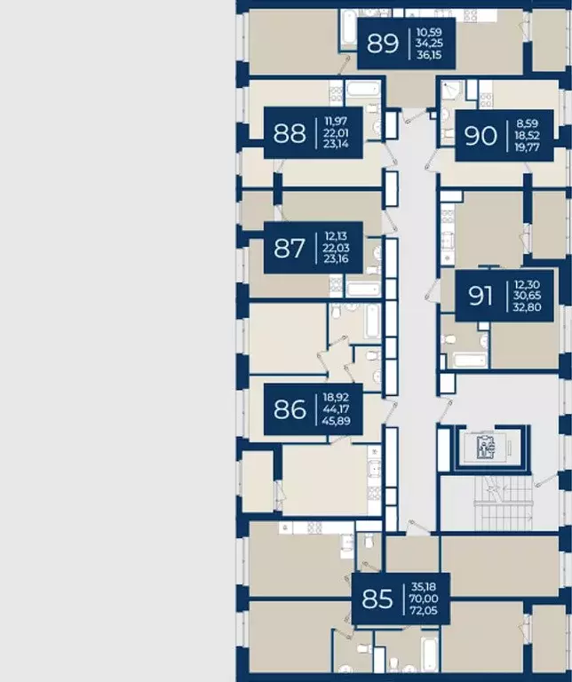 3-к кв. Ленинградская область, Ломоносовский район, Аннинское ... - Фото 2