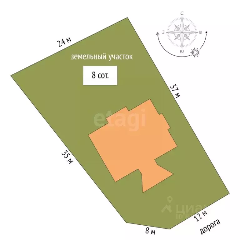 Дом в Московская область, Раменский муниципальный округ, с. Загорново ... - Фото 1