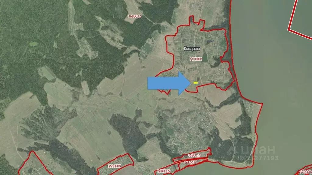 Комарово щучье озеро карта
