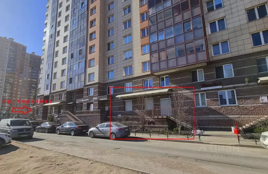 Помещение свободного назначения в Санкт-Петербург просп. Королева, 61 ... - Фото 2