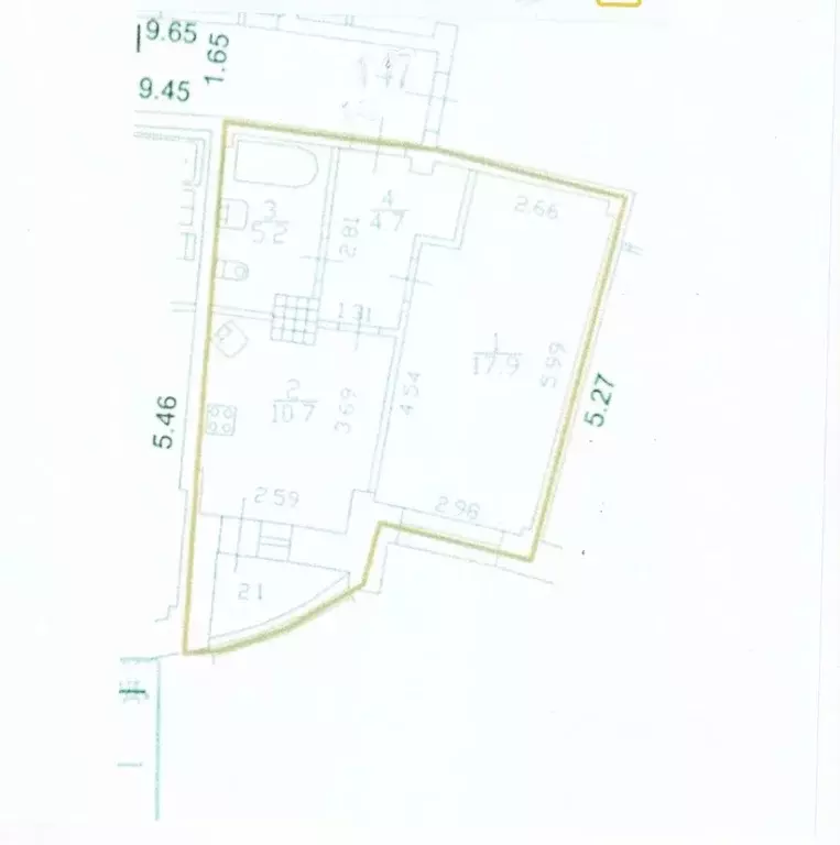 1-к кв. Санкт-Петербург Ленинский просп., 104 (38.5 м) - Фото 1