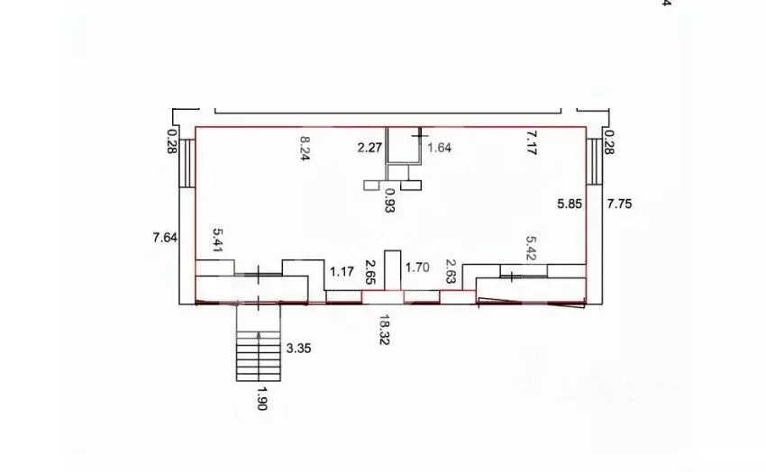 Торговая площадь в Москва Свободный просп., 22 (119 м) - Фото 1