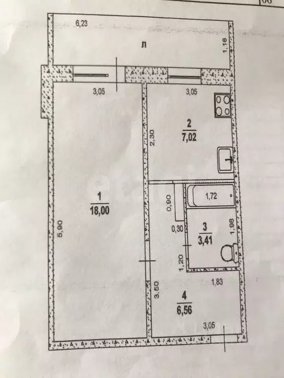 1-к кв. Ульяновская область, Ульяновск Промышленная ул., 77 (35.0 м) - Фото 0